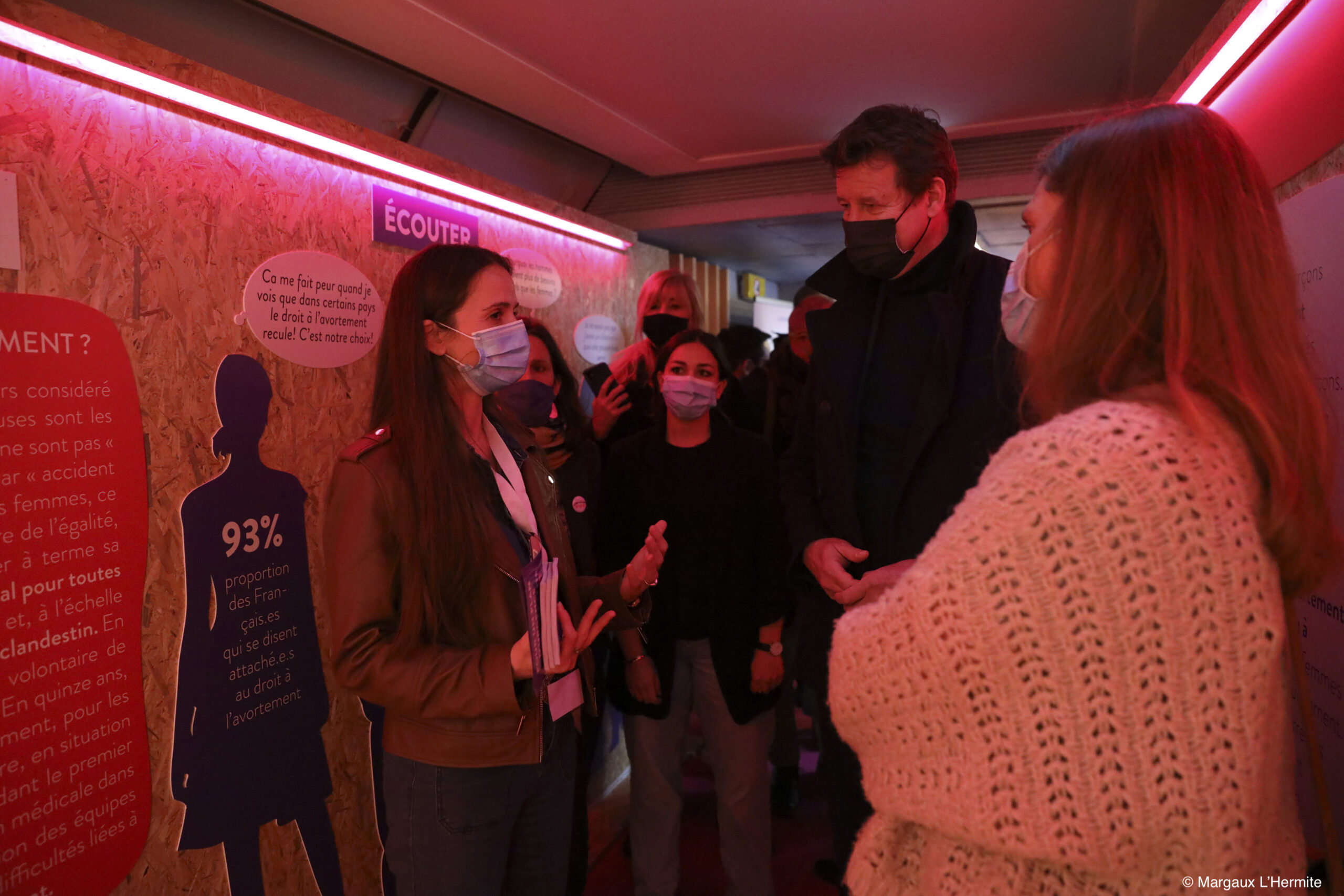 Yannick Jadot en déplacement à Marseille, le 2 mars 2022