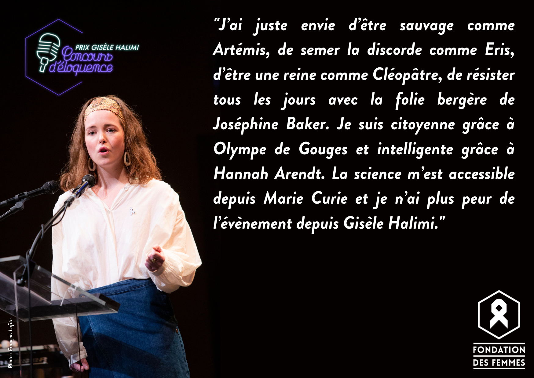 Photos site Prix Gisèle Halimi