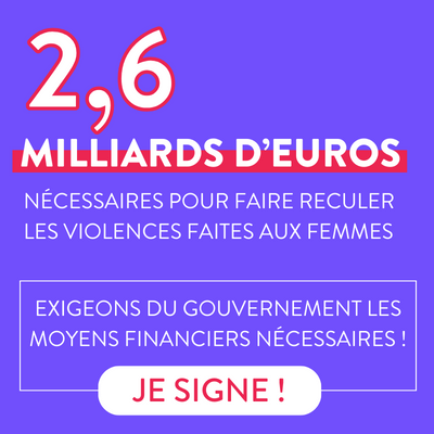 Saviez vous que l'Etat consacre seulement 0,O4% de son budget à la lutte